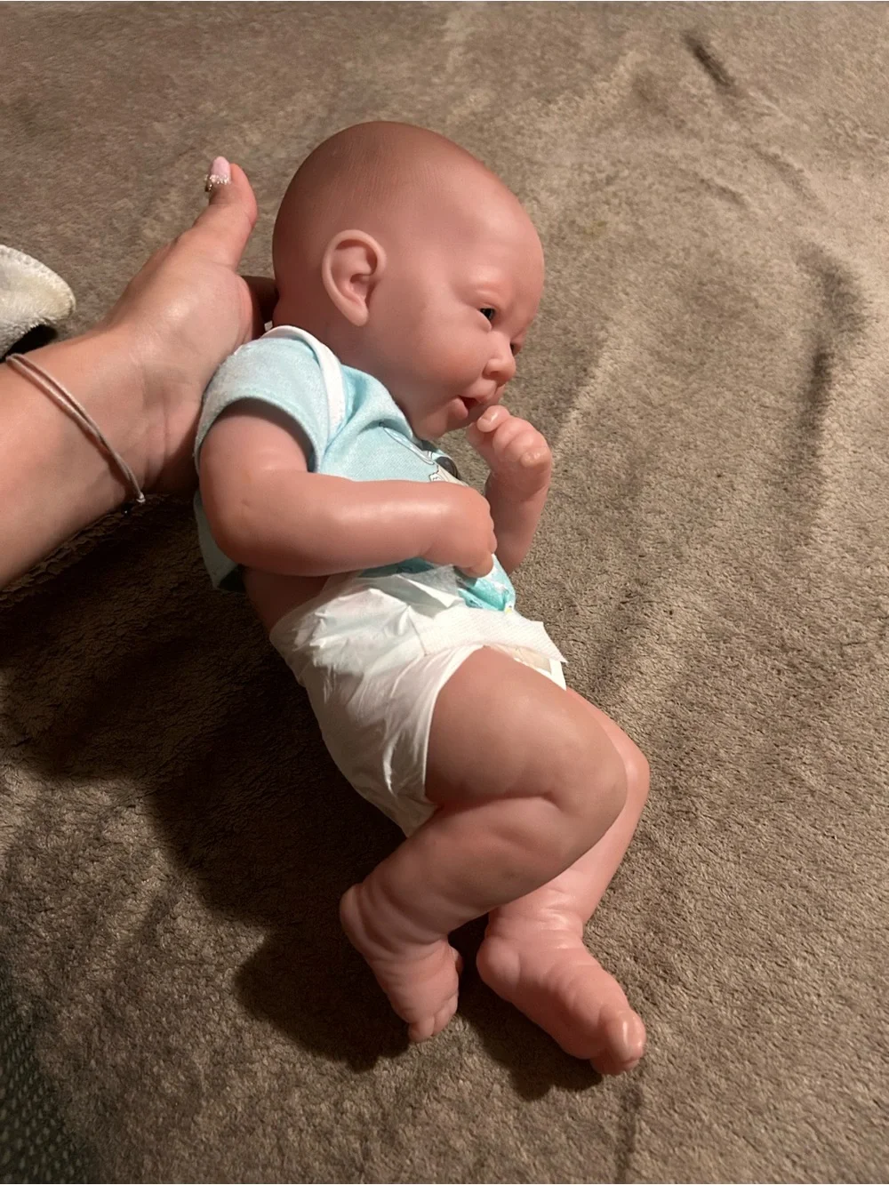 Baby Doll in Light Blue Outfit - Kids Accessories